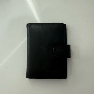 Oroton Black Leather Wallet